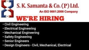 S.K. Samanta & Company Pvt Ltd Vacancy
