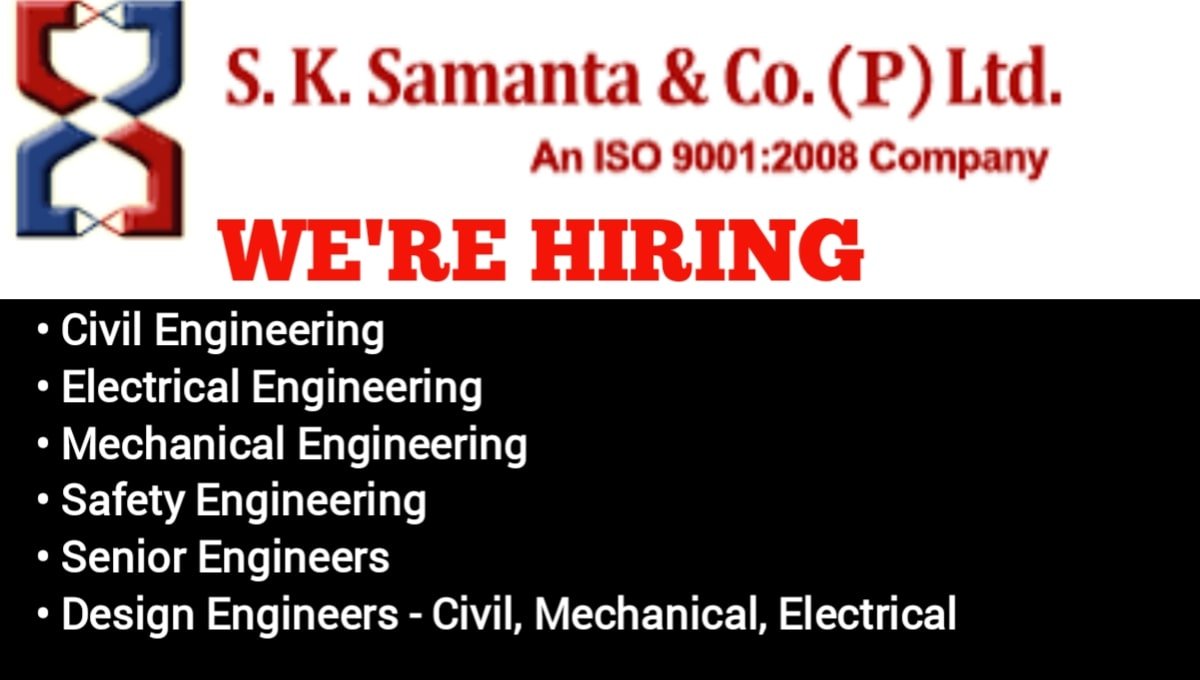 S.K. Samanta & Company Pvt Ltd Vacancy