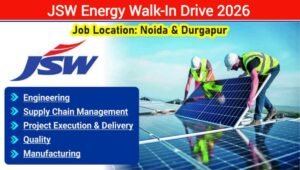 JSW Energy Walk-In Interview 2025
