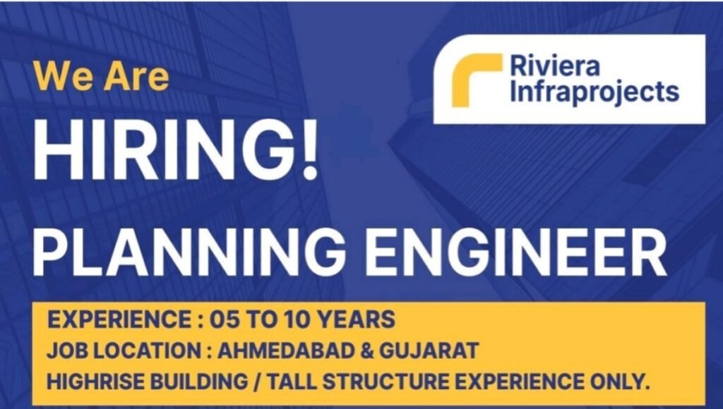 Riviera Infraprojects Vacancy 2026