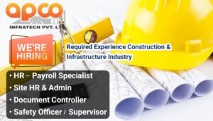 APCO Infratech Pvt Ltd Job Opening 2026