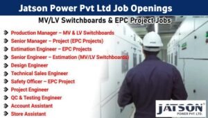 Jatson Power Pvt Ltd Vacancy