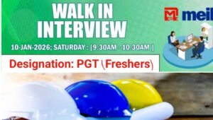 MEIL Recruitment Drive 2026 