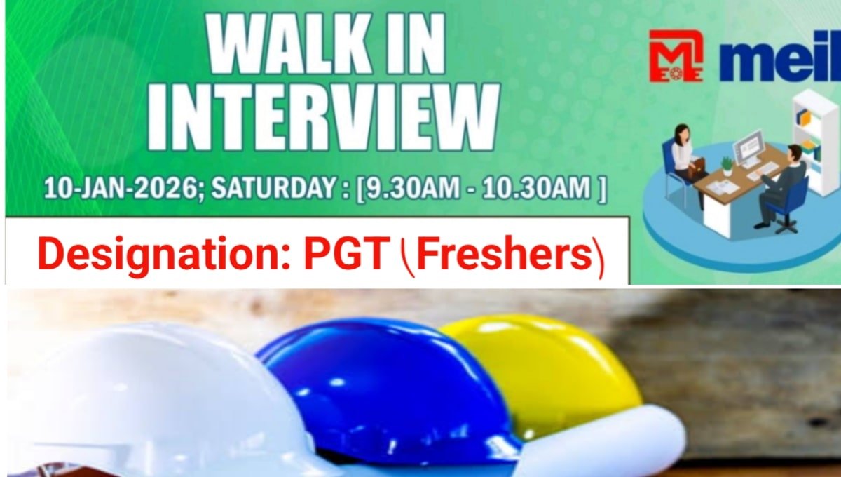 MEIL Recruitment Drive 2026 