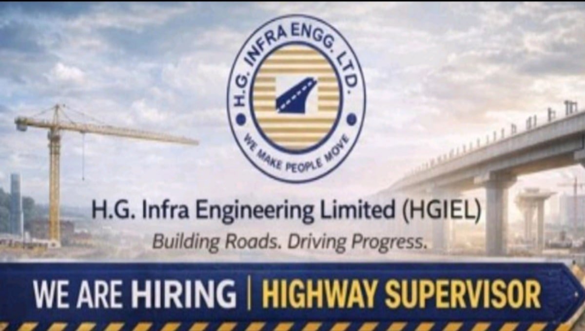 HG Infra Engineering Ltd Hiring