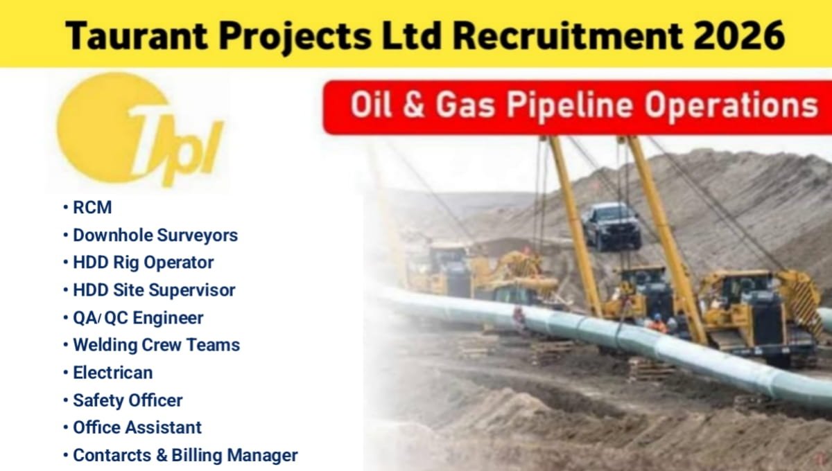 Taurant Projects Ltd Recruitment 2026