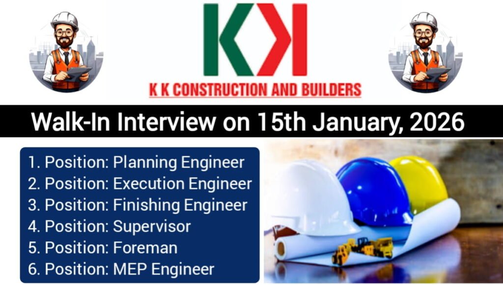 KK Construction and Builders Walk-In Drive 2026