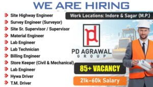P.D. Agrawal Infrastructure Ltd Hiring 2026