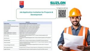 Suzlon Projects & Development Hiring 2026