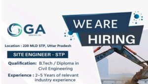 GA Infra Pvt. Ltd Hiring Site Engineer