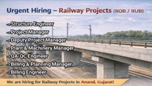 Urgent Railway Project Jobs 2026