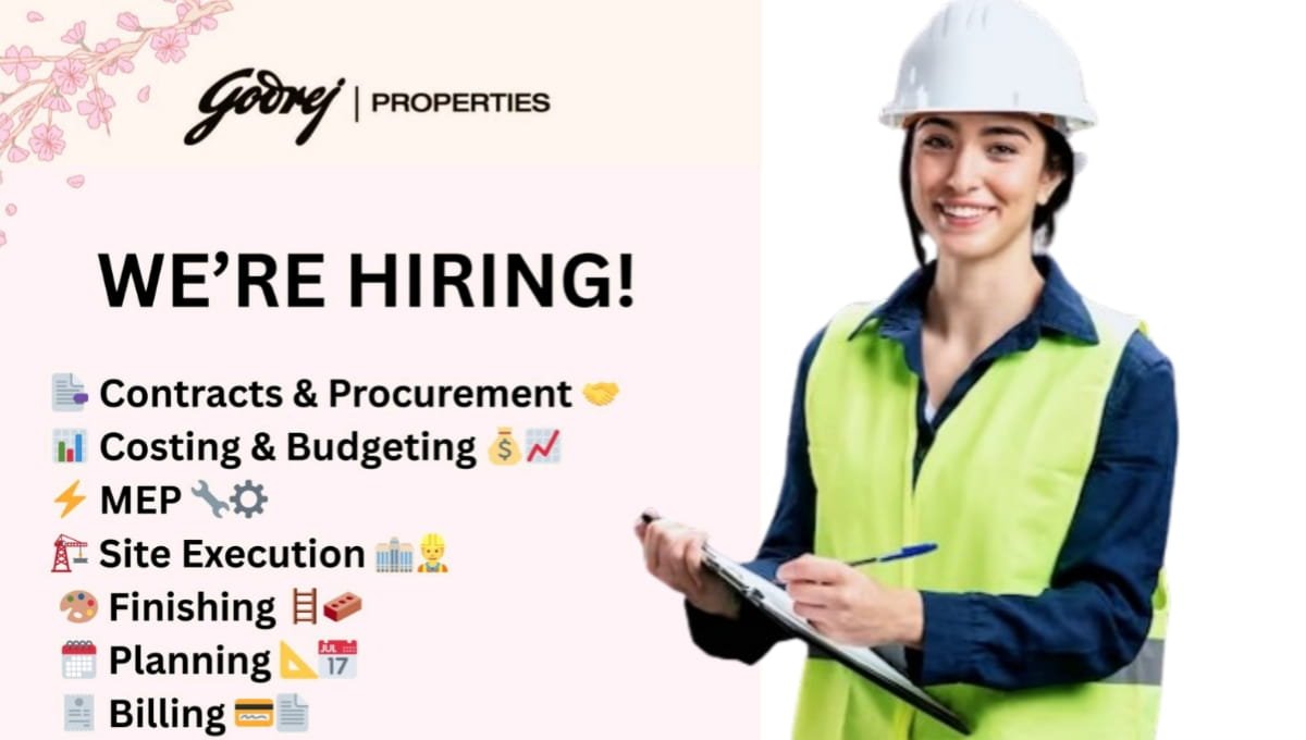 Godrej Properties Recruitment 2026
