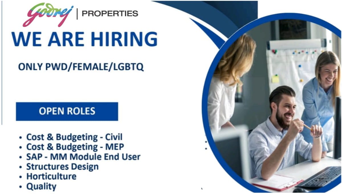 Godrej Properties Inclusive Hiring 2026