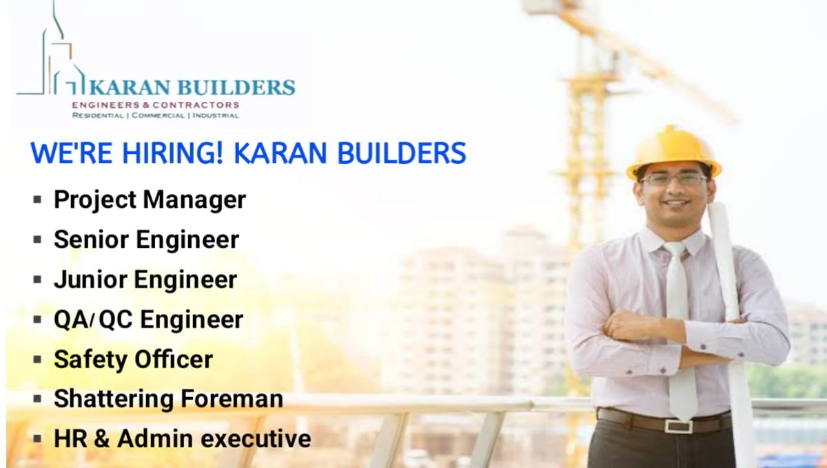 Karan Builders Recruitment 2026