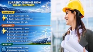 Renewable Energy Recruitment 2026