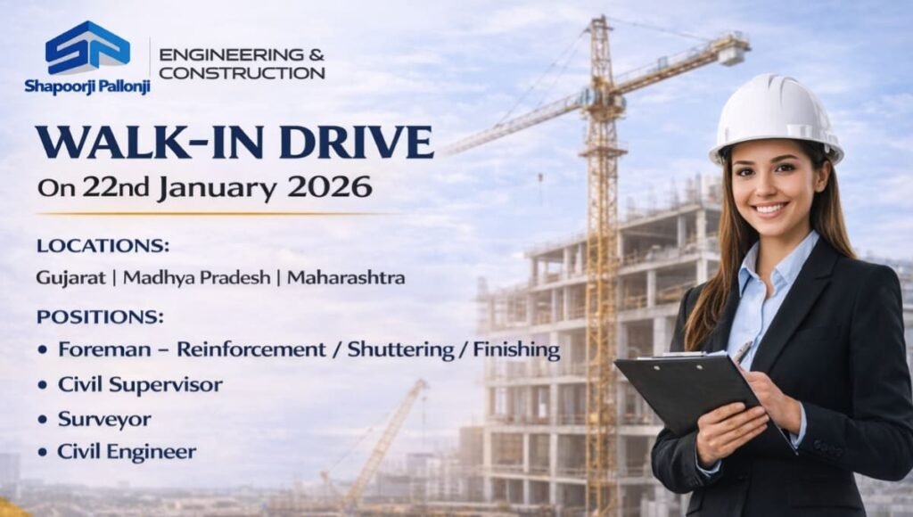 Shapoorji Pallonji Recruitment