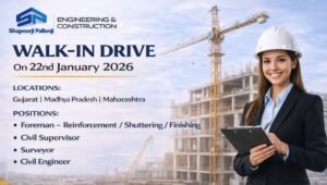 Shapoorji Pallonji Recruitment