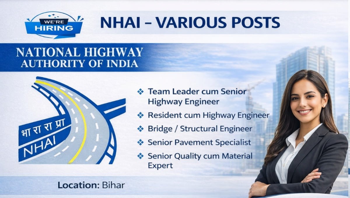 NHAI Recruitment 2026