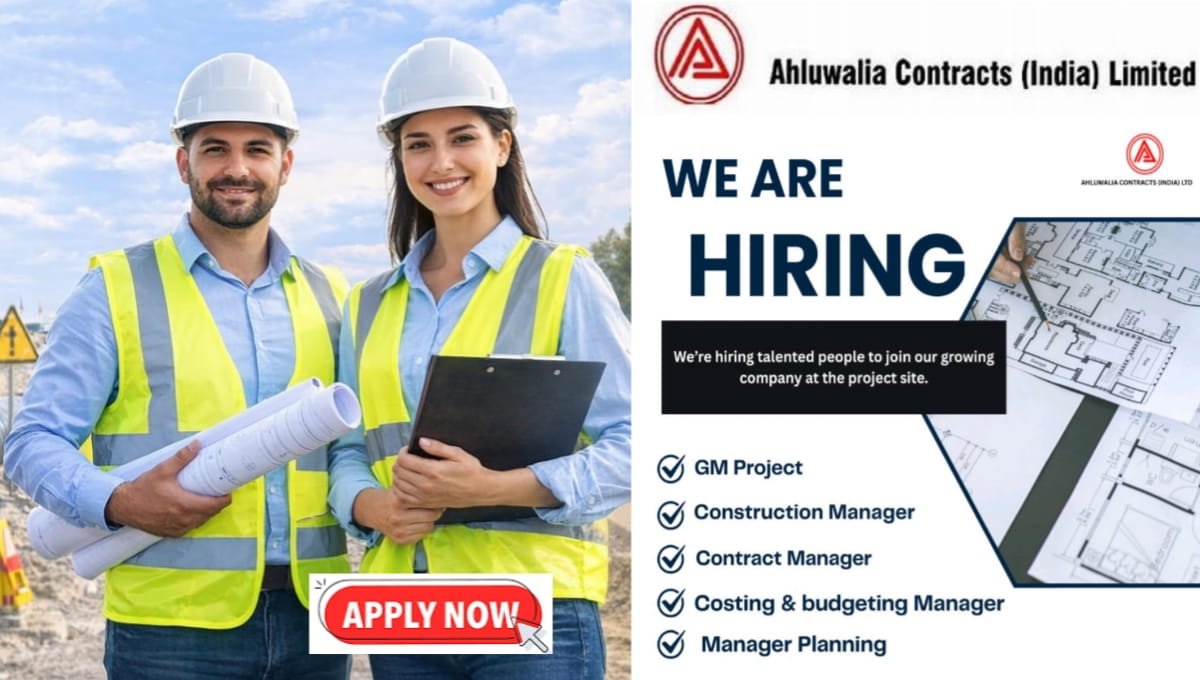 Ahluwalia Contracts India Ltd Careers 2026