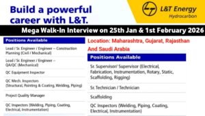 L&T Energy Hydrocarbon Walk-In Drive