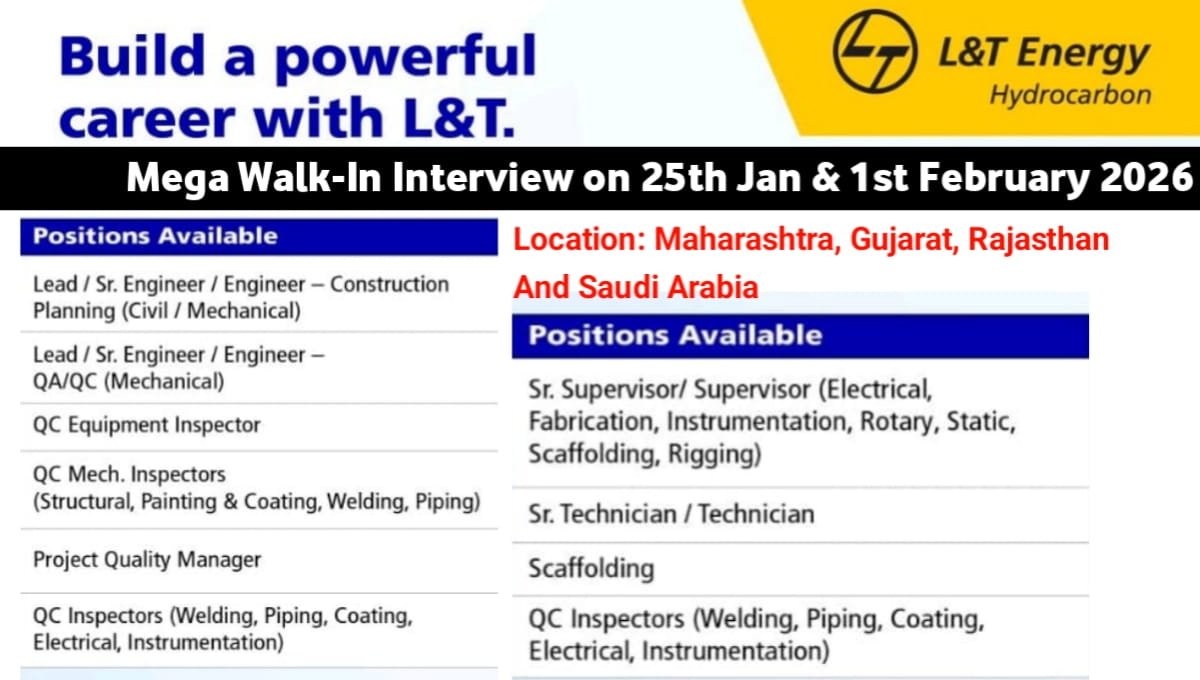 L&T Energy Hydrocarbon Walk-In Drive