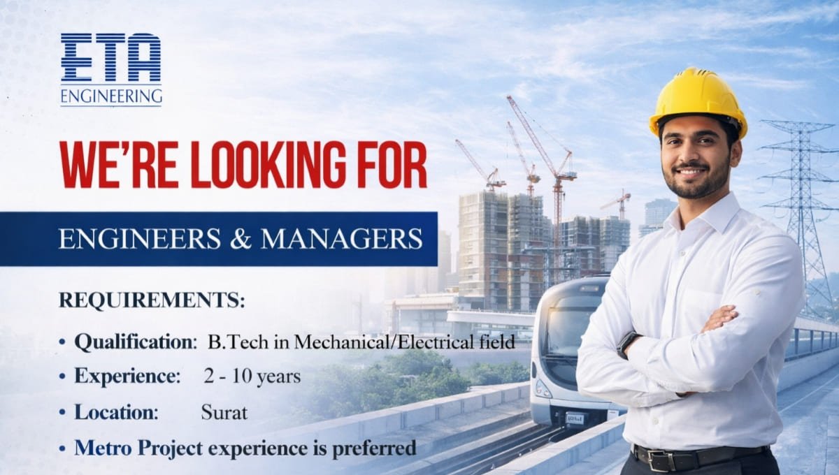 Metro Project Jobs in Surat