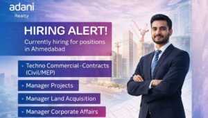 Adani Realty Recruitment 2026