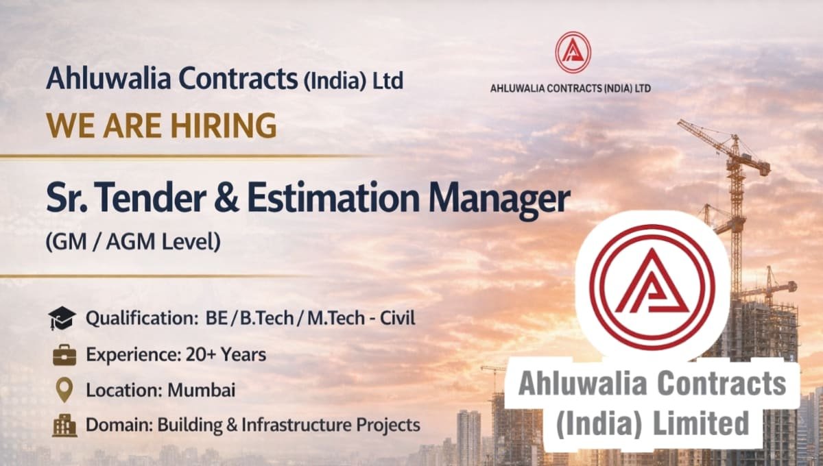 Ahluwalia Contracts Recruitment 2026