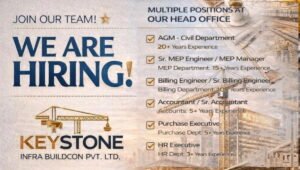 Keystone Infra Buildcon Job Vacancy 2026