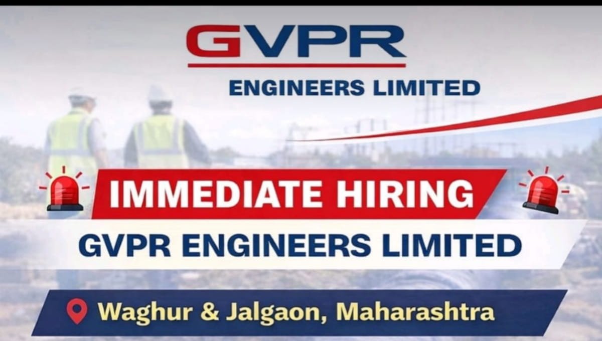 GVPR Engineers Limited Recruitment 2026