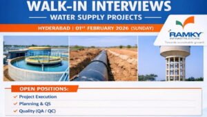 Ramky Infrastructure Walk-In Interview 2026