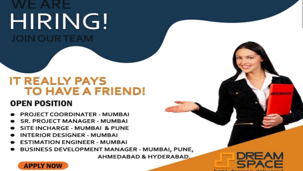 Dreamspace India Recruitment 2026