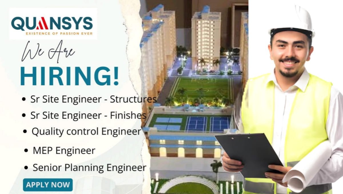 Quansys India PMC & Cost Consultant Pvt Ltd Hiring 2026