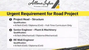 Allone Infra Pvt Ltd Hiring 2026