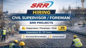 SRR Projects Job Opening 2026