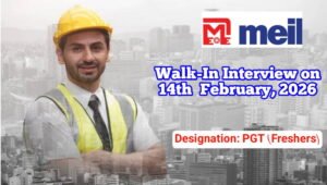 MEIL Walk-In Interview 2026