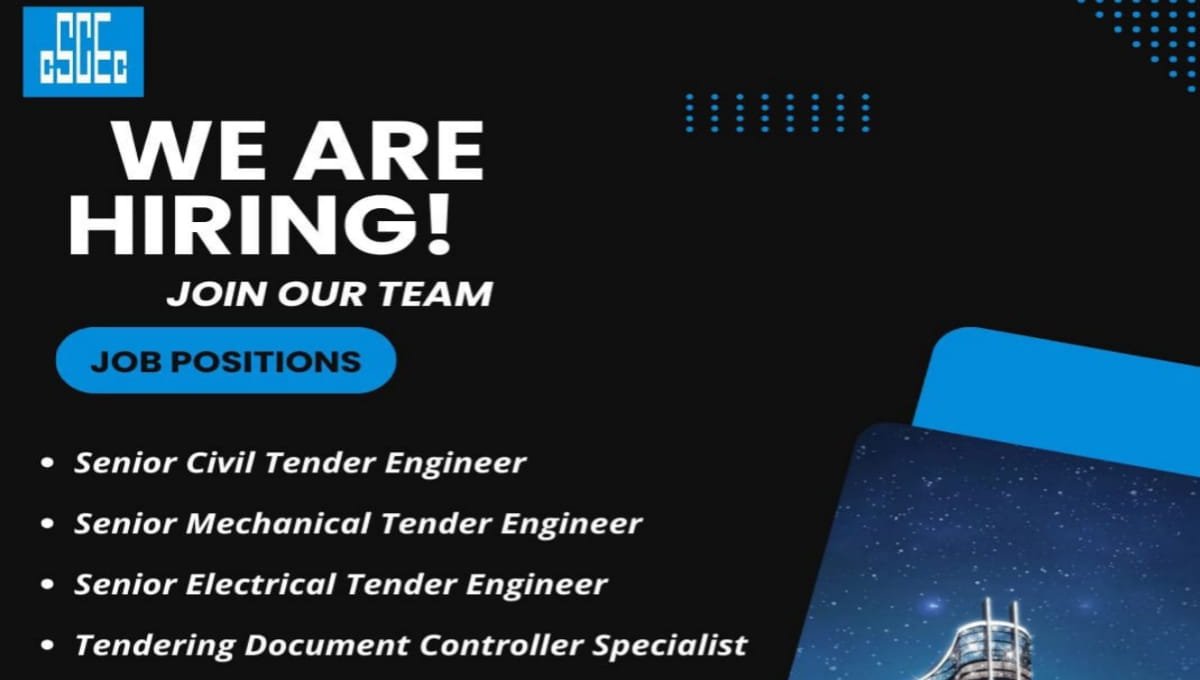 CSCEC Hiring in New Cairo
