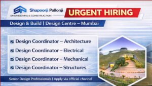 Shapoorji Pallonji Urgent Hiring