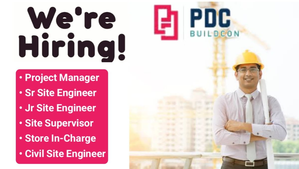 PDC Buildcon Group Recruitment 2026