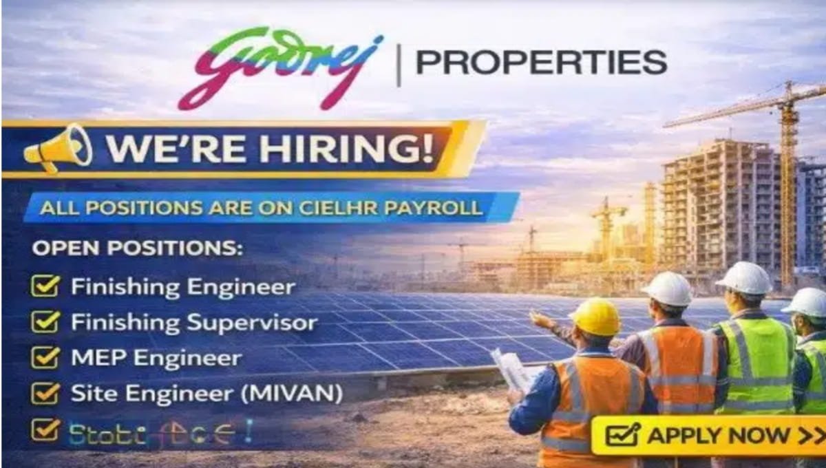 Godrej Properties Hiring 2026