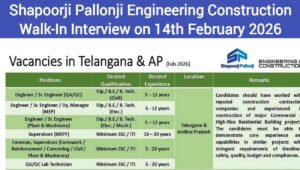 Shapoorji Pallonji Walk-In Drive at Hyderabad