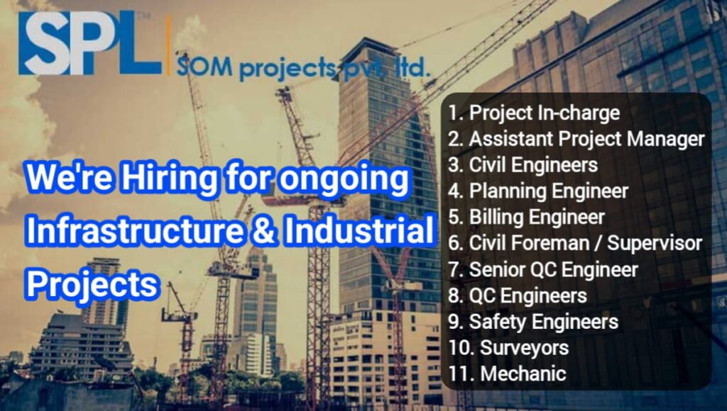 Som Projects Pvt Ltd Recruitment 2026