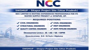 NCC Limited Recruitment 2026