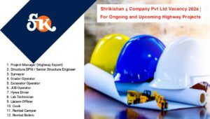 Shrikishan & Company Pvt Ltd Vacancy 2026