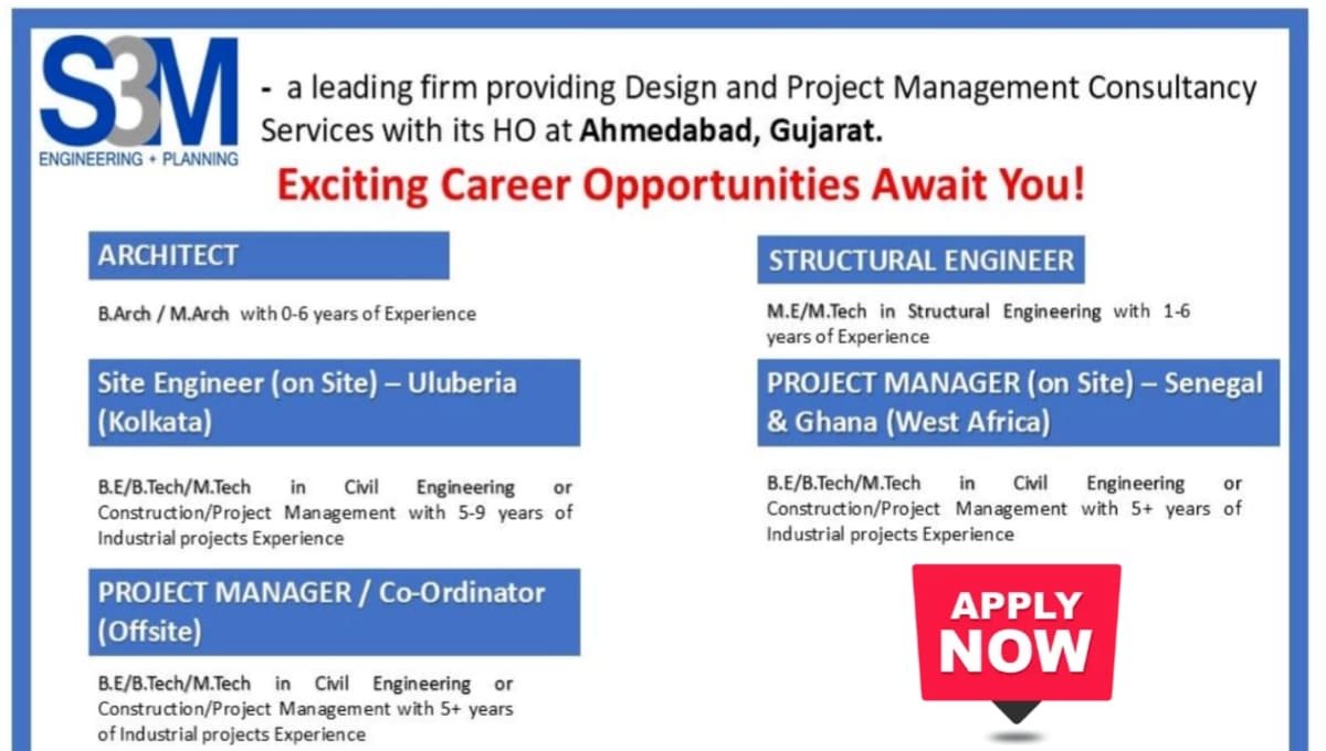Latest Civil Engineering Jobs