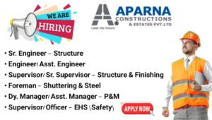Aparna Constructions Open New Vacancy