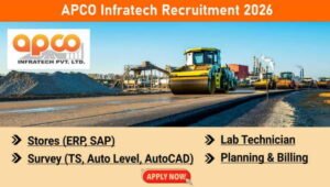 APCO Infratech Hiring