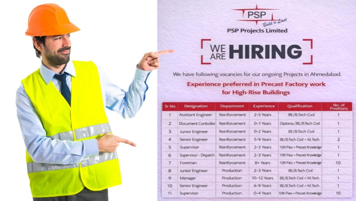 PSP Projects Ltd Recruitment 2026