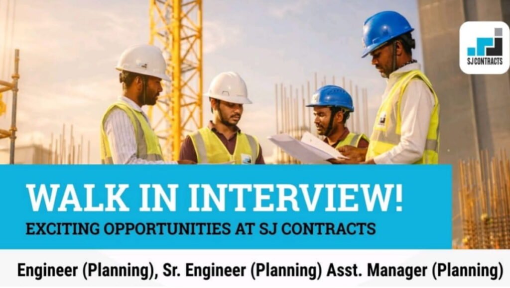 Exciting Opportunities At SJ Contracts