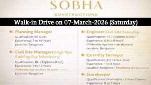 Sobha Ltd Walk-In Drive at Bengaluru